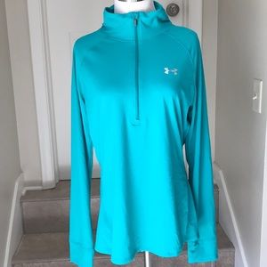 Half Zip 100% Polyester Long Sleeve